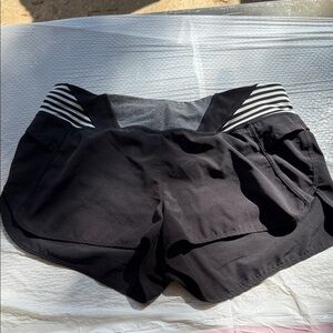 MPG Black and Gray Athletic Shorts